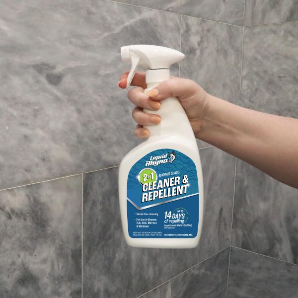 2st image of 2-in-1 Shower Glass Cleaner + Repellent