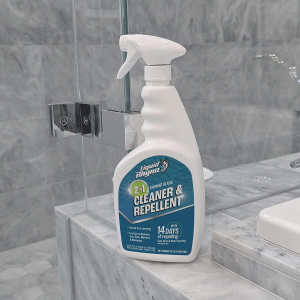 5st image of 2-in-1 Shower Glass Cleaner + Repellent